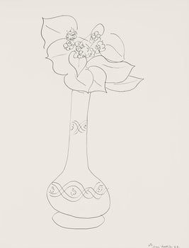 Henri Matisse, Srie J, Var. 3 (Duthuit 9), Henri Matisse, Dessins, Thmes Et Variations, Lithograph