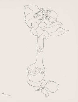 Henri Matisse, Srie J, Var. 2 (Duthuit 9), Henri Matisse, Dessins, Thmes Et Variations, Lithograph