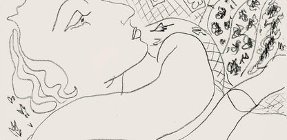 Henri Matisse, Srie Z, Var. 2 (Duthuit 9), Henri Matisse, Dessins, Thmes Et Variations, Lithograph
