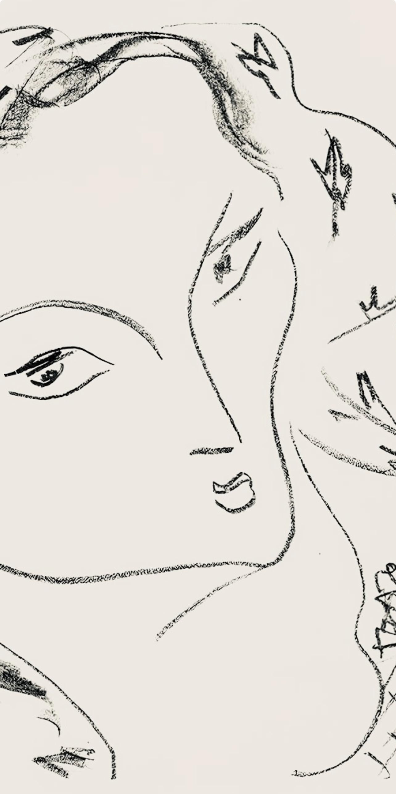 Henri Matisse, Srie L, Var. 5 (Duthuit 9), Henri Matisse, Dessins, Thmes Et Variations, Lithograph