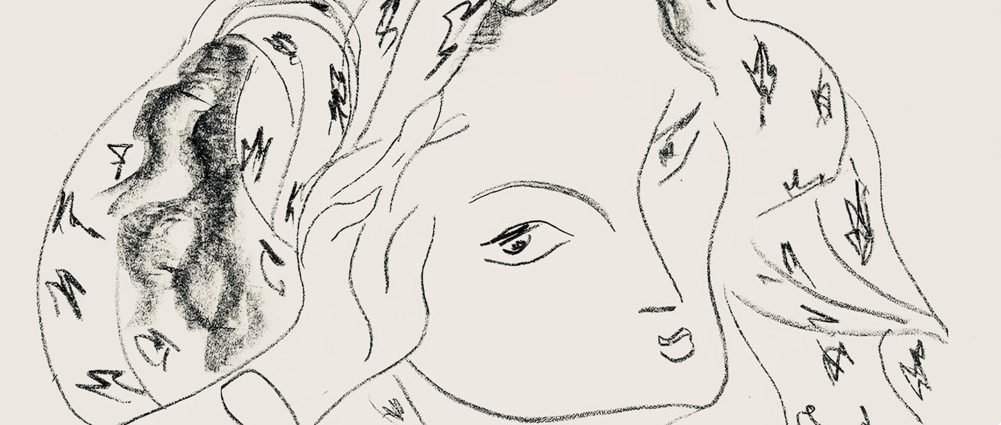 Henri Matisse, Srie L, Var. 5 (Duthuit 9), Henri Matisse, Dessins, Thmes Et Variations, Lithograph