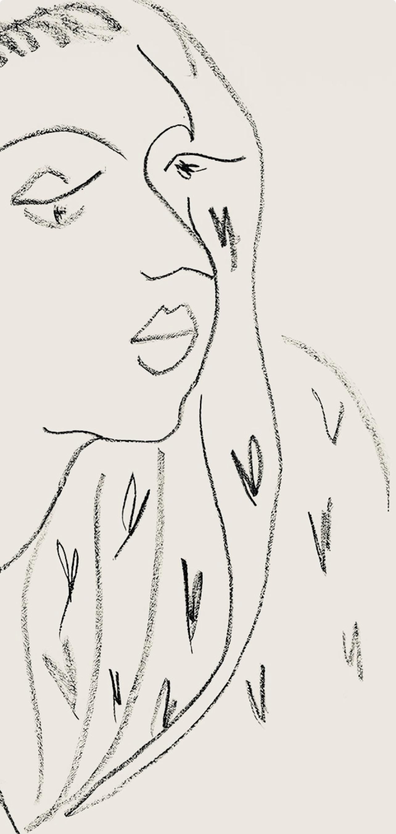 Henri Matisse, Srie L, Var. 8 (Duthuit 9), Henri Matisse, Dessins, Thmes Et Variations, Lithograph