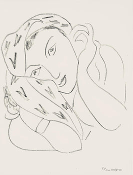 Henri Matisse, Srie L, Var. 11 (Duthuit 9), Henri Matisse, Dessins, Thmes Et Variations, Lithograph