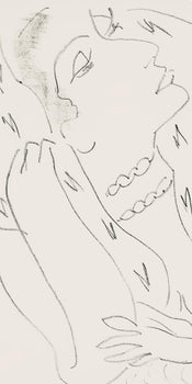 Henri Matisse, Srie L, Var. 15 (Duthuit 9), Henri Matisse, Dessins, Thmes Et Variations, Lithograph