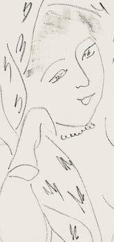 Henri Matisse, Srie L, Var. 14 (Duthuit 9), Henri Matisse, Dessins, Thmes Et Variations, Lithograph