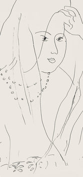 Henri Matisse, Srie N, Var. 5 (Duthuit 9), Henri Matisse, Dessins, Thmes Et Variations, Lithograph