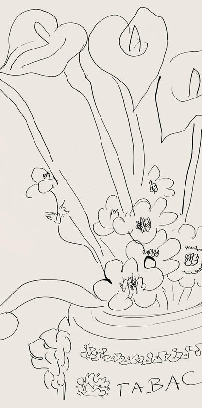 Henri Matisse, Srie N Gc'S, Var. 6 (Duthuit 9), Henri Matisse, Dessins, Thmes Et Variations,