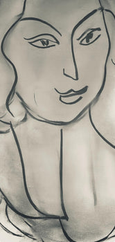 Henri Matisse, Srie O, Var. 1 (Duthuit 9), Henri Matisse, Dessins, Thmes Et Variations, Lithograph