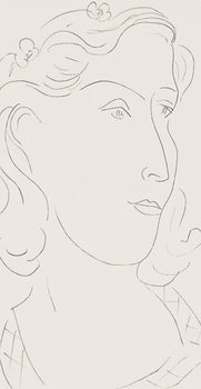 Henri Matisse, Srie O, Var. 12 (Duthuit 9), Henri Matisse, Dessins, Thmes Et Variations, Lithograph