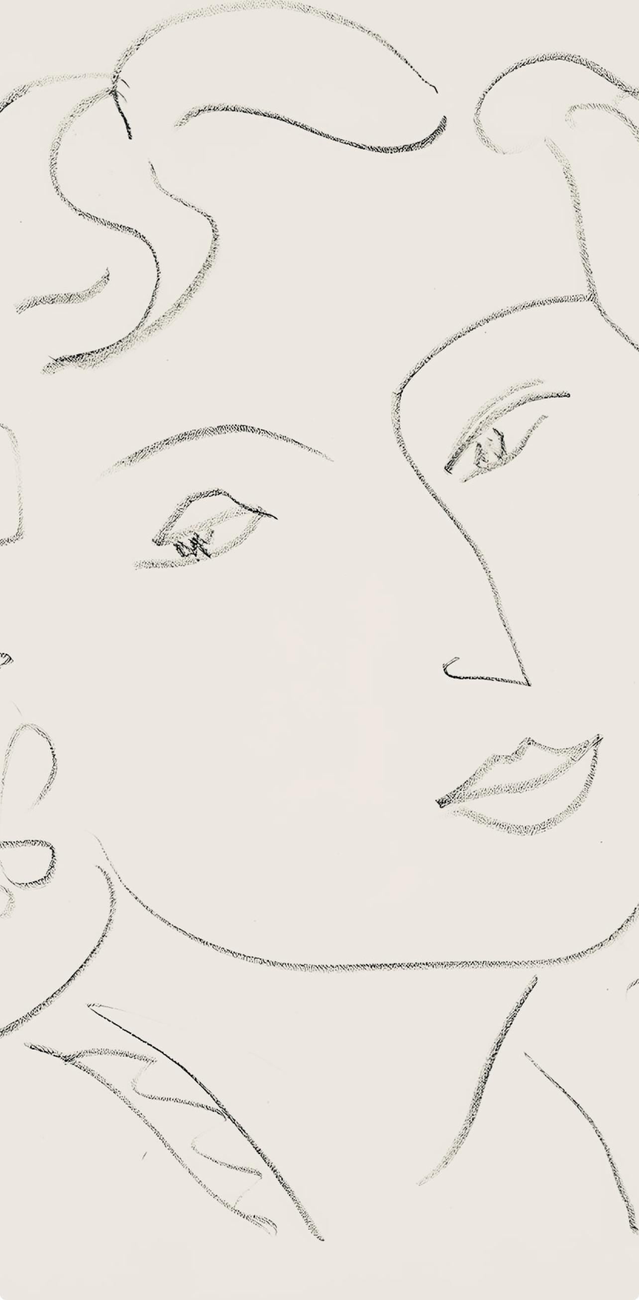 Henri Matisse, Srie O, Var. 18 (Duthuit 9), Henri Matisse, Dessins, Thmes Et Variations, Lithograph