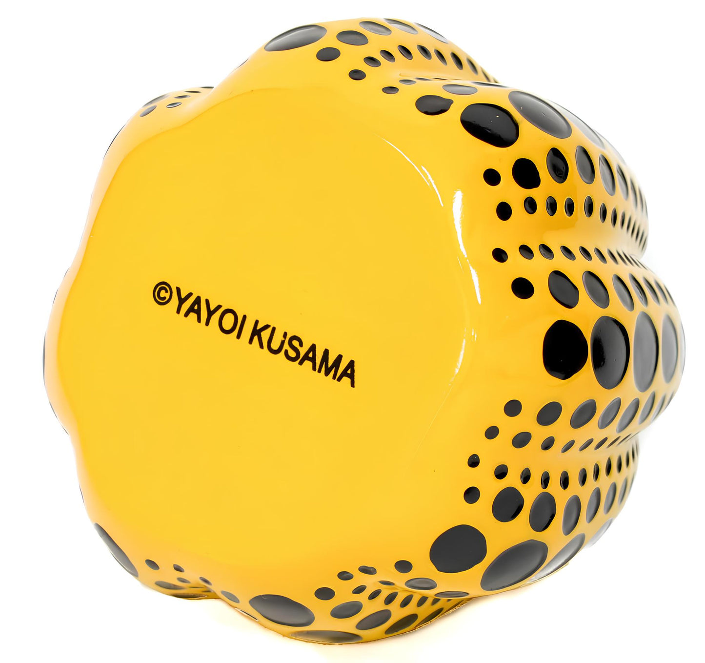 Yayoi Kusama ?? ??, Pumpkin, Yellow/Black, Cast Resin Sculpture