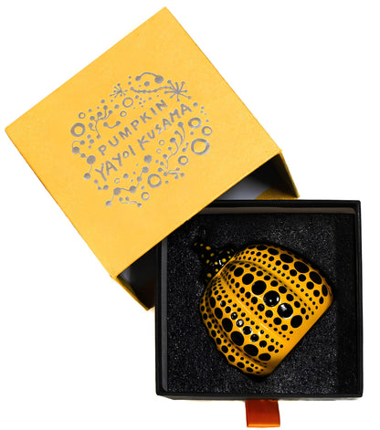 Yayoi Kusama ?? ??, Pumpkin, Yellow/Black, Cast Resin Sculpture