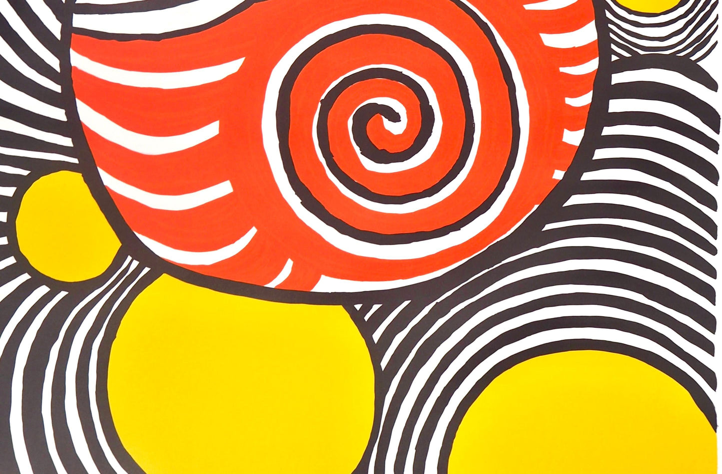 Alexander Calder, Clown, Lithograph