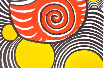 Alexander Calder, Clown, Lithograph