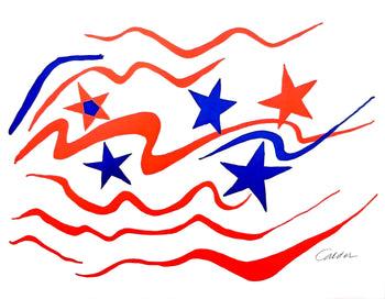 Alexander Calder, Stars And Stripes, Braniff International Airways Flying Colors Collection,