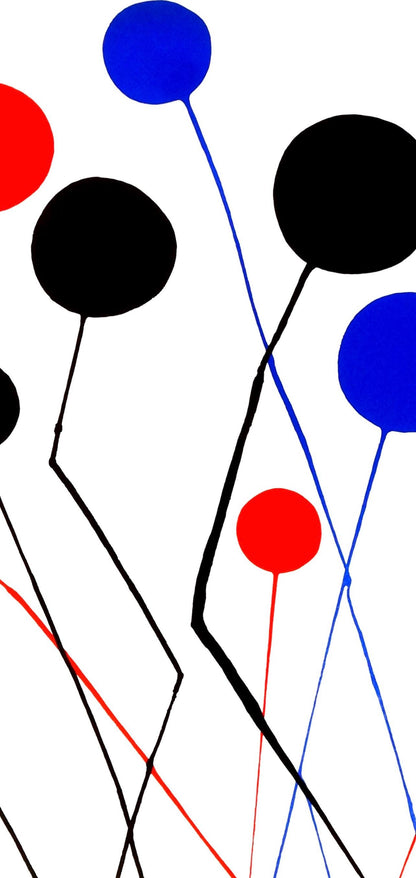 Alexander Calder, The Blue Balloon, Spanish Refugee Aid, Lithograph