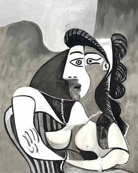 Pablo Picasso, Femme Accoude Au Fauteuil, Marina Picasso Collection, Official Lithograph