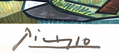 Pablo Picasso, Le Vert Galant, Marina Picasso Collection, Official Lithograph