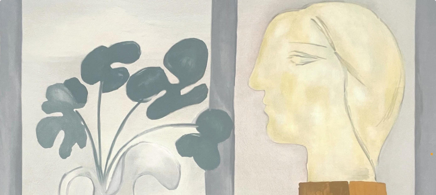 Official Lithograph - Pablo Picasso - Nature morte la fentre - Marina Picasso Collection