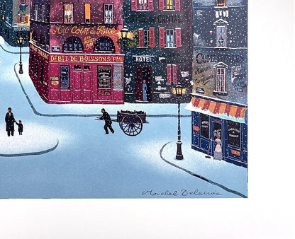 Michel Delacroix, Nuit De Dcembre, Lithograph