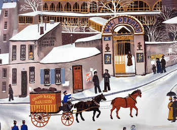 Michel Delacroix, Moulin De La Galette, Lithograph