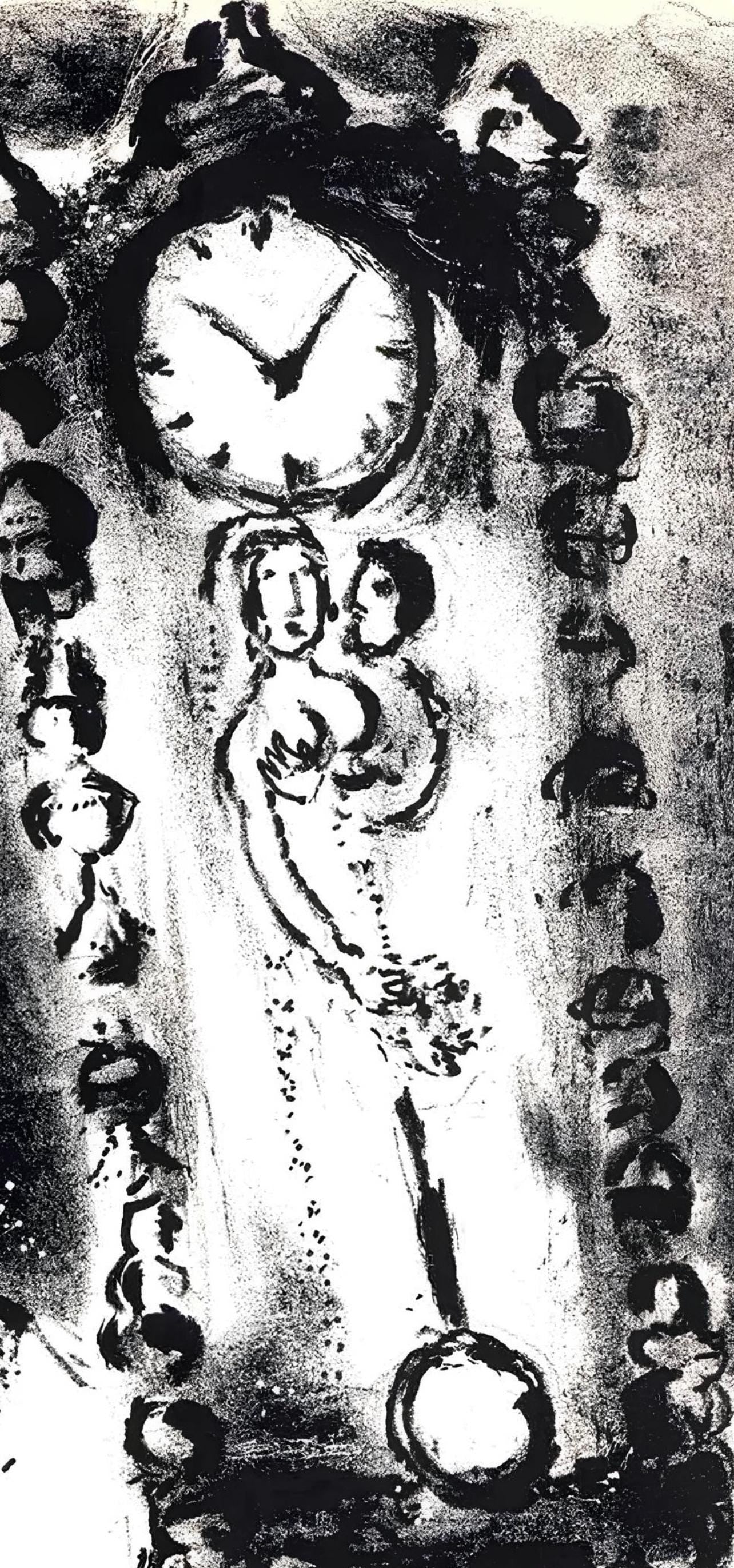 Marc Chagall, Chagall'S Uhren, Lithograph
