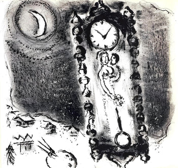 Marc Chagall, Chagall'S Uhren, Lithograph