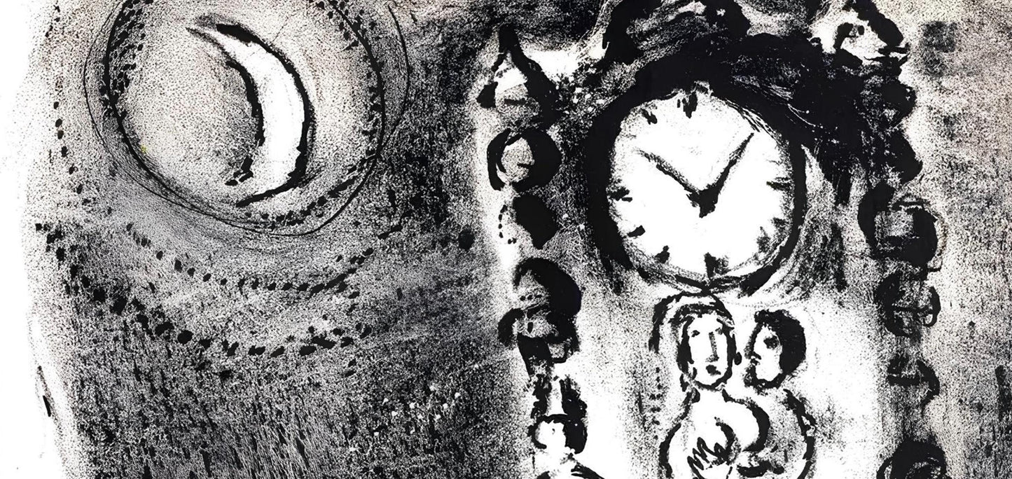 Marc Chagall, Chagall'S Uhren, Lithograph