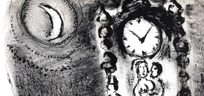 Marc Chagall, Chagall'S Uhren, Lithograph