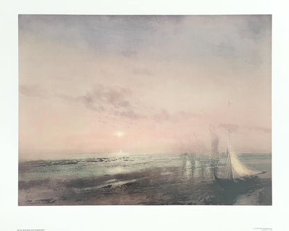 Kaiko Moti, Retour Du Jour, Original Edition Offset Lithograph