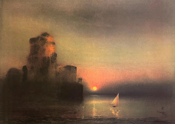 Kaiko Moti, Chteau D'If, Original Edition Offset Lithograph