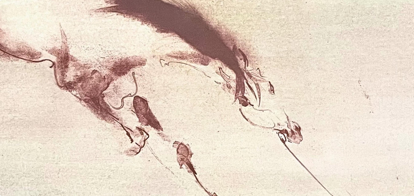 Kaiko Moti, Breaking Free, Original Edition Offset Lithograph