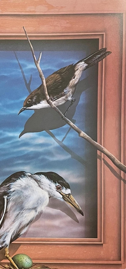 James Carter, Bird House, Original Edition Offset Lithograph
