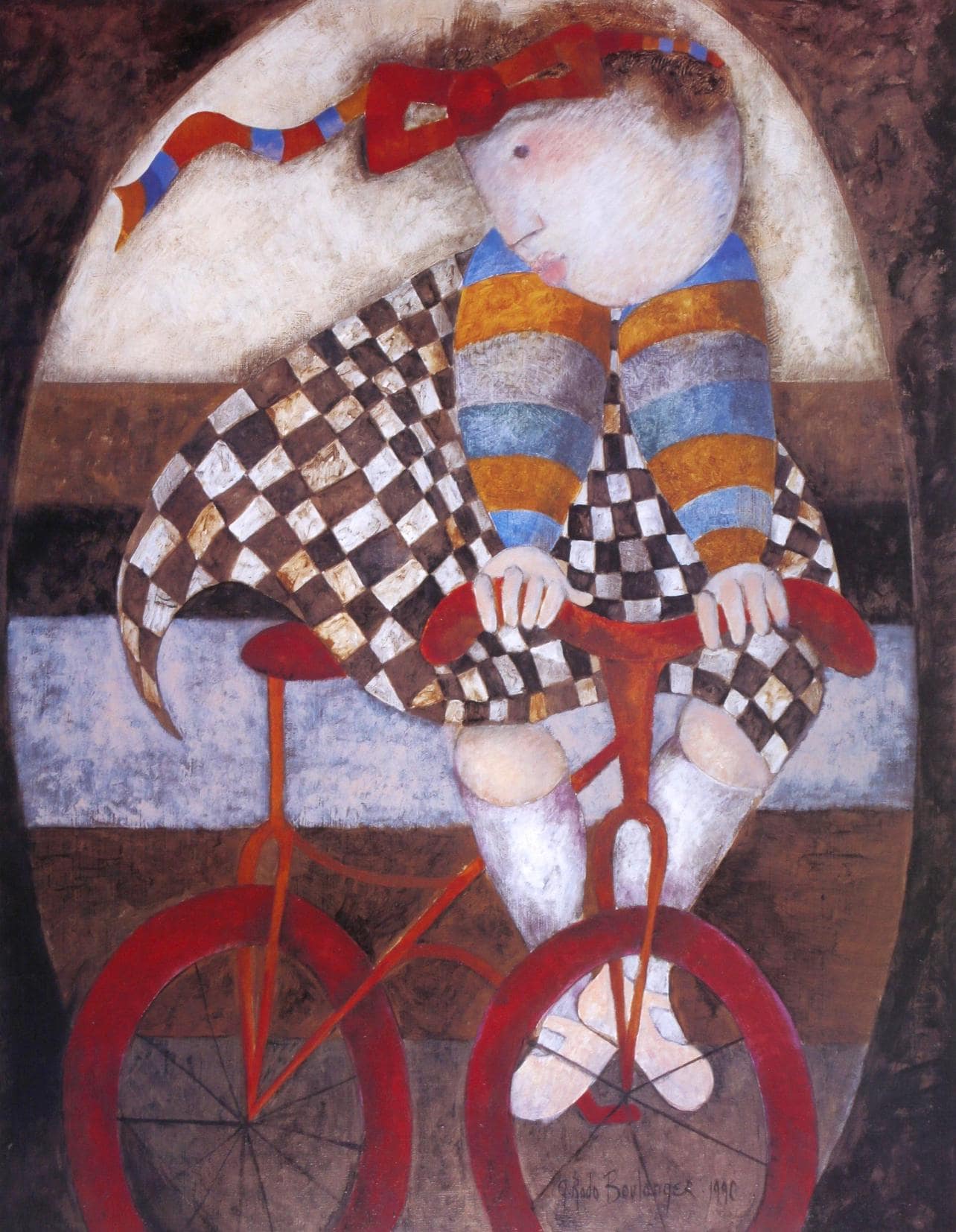 Graciela Rodo Boulanger, Future Championne, Original Edition Offset Lithograph