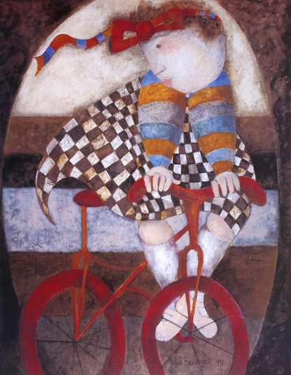 Graciela Rodo Boulanger, Future Championne, Original Edition Offset Lithograph