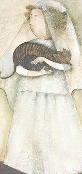 Graciela Rodo Boulanger, Le Chat De La Mariee, Original Edition Offset Lithograph