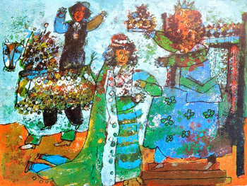 Tho Tobiasse, The Coronation, Original Edition Offset Lithograph