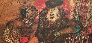 Tho Tobiasse, Candelabra, Original Edition Offset Lithograph