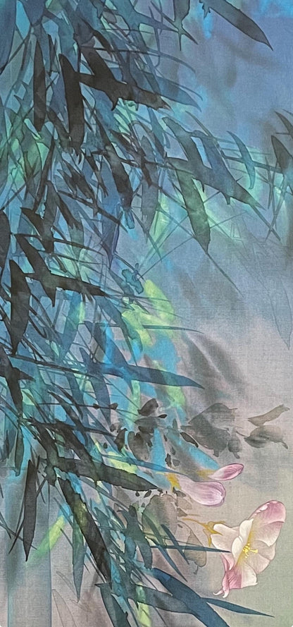 David Lee, Evening Flight, Original Edition Offset Lithograph