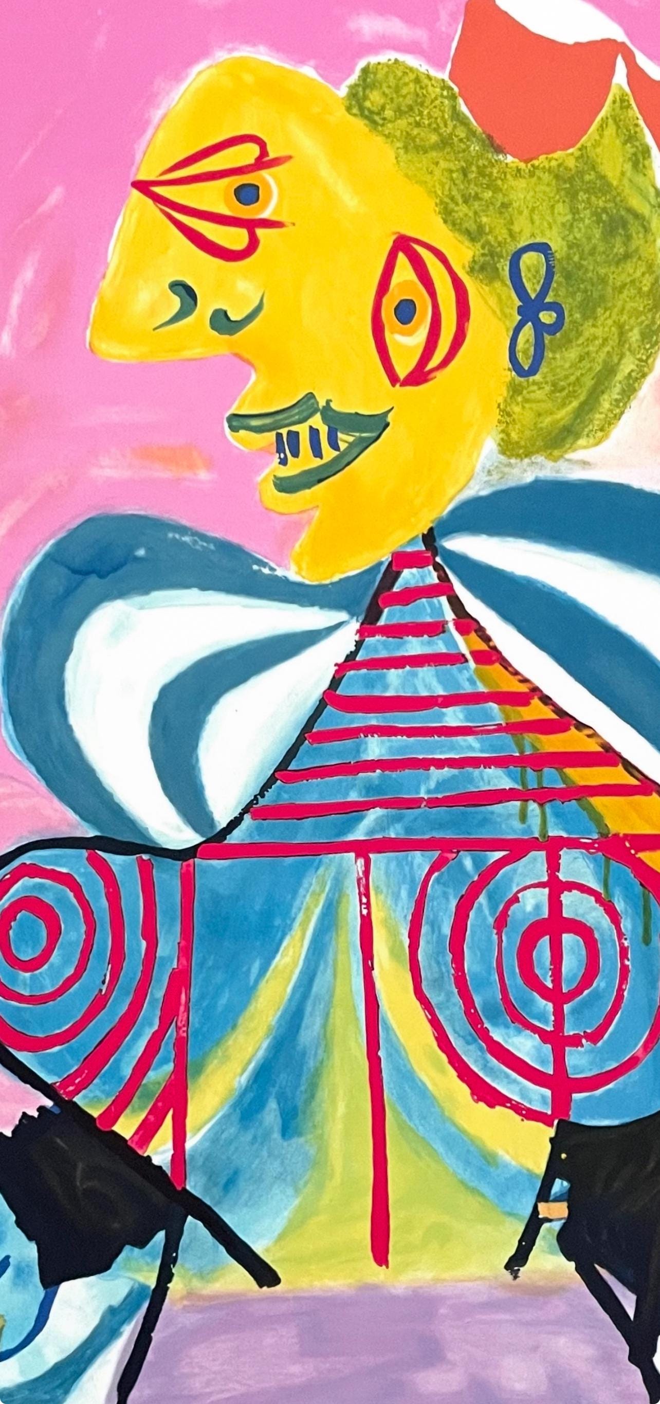 Pablo Picasso, L'Arlsienne, Marina Picasso Collection, Official Lithograph