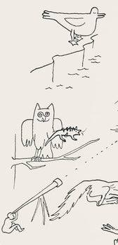 Alexander Calder, Composition, A Bestiary, Letterpress Print