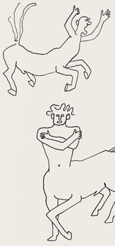 Alexander Calder, Composition, A Bestiary, Letterpress Print