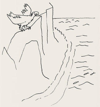 Alexander Calder, Composition, A Bestiary, Letterpress Print