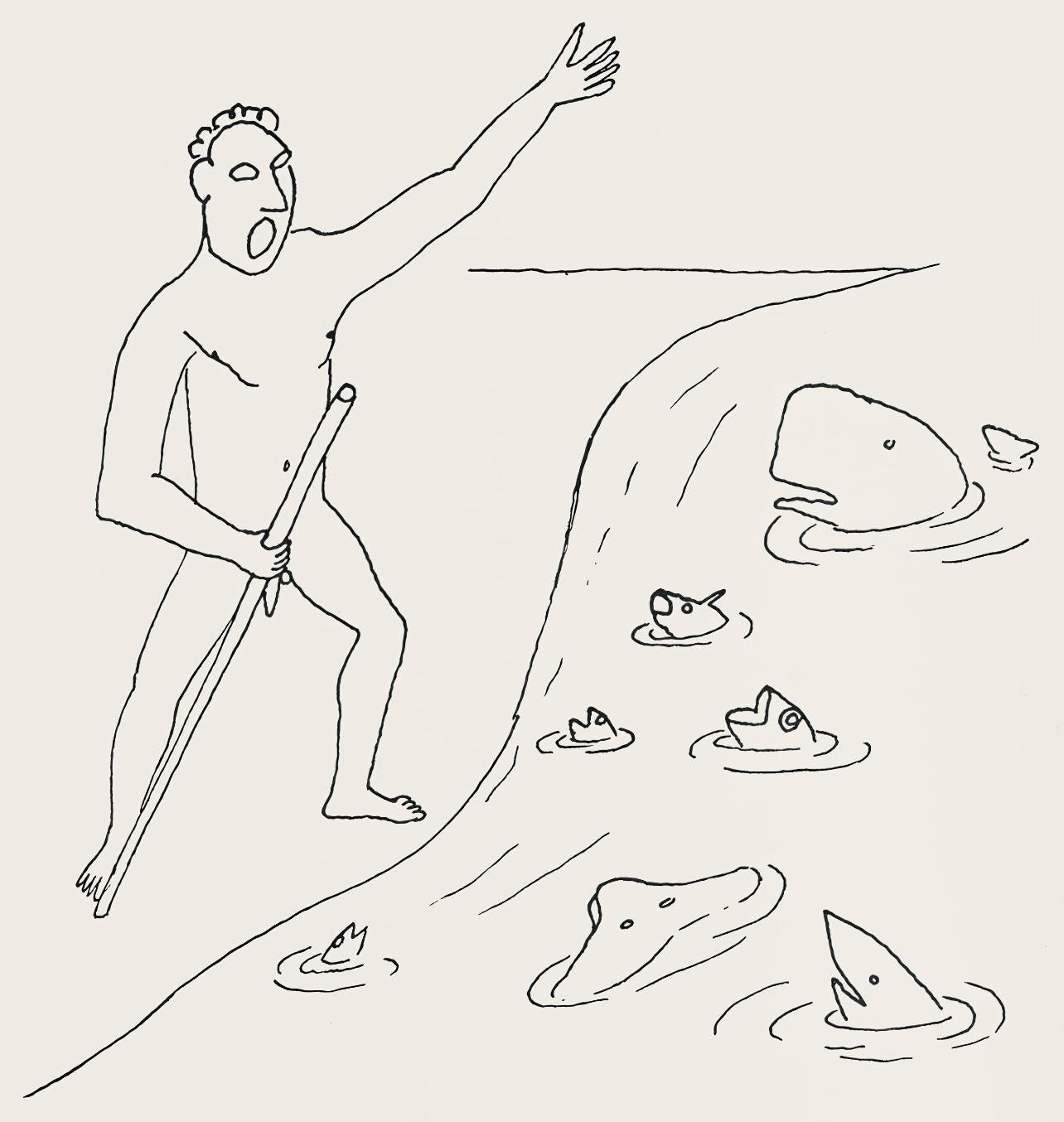 Alexander Calder, Composition, A Bestiary, Letterpress Print