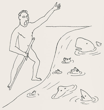 Alexander Calder, Composition, A Bestiary, Letterpress Print