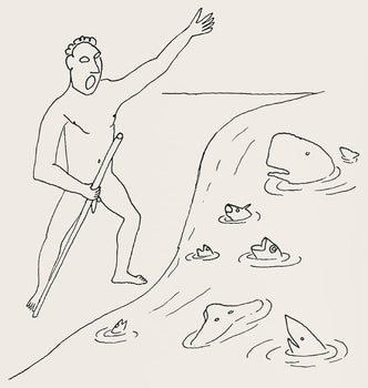 Alexander Calder, Composition, A Bestiary, Letterpress Print