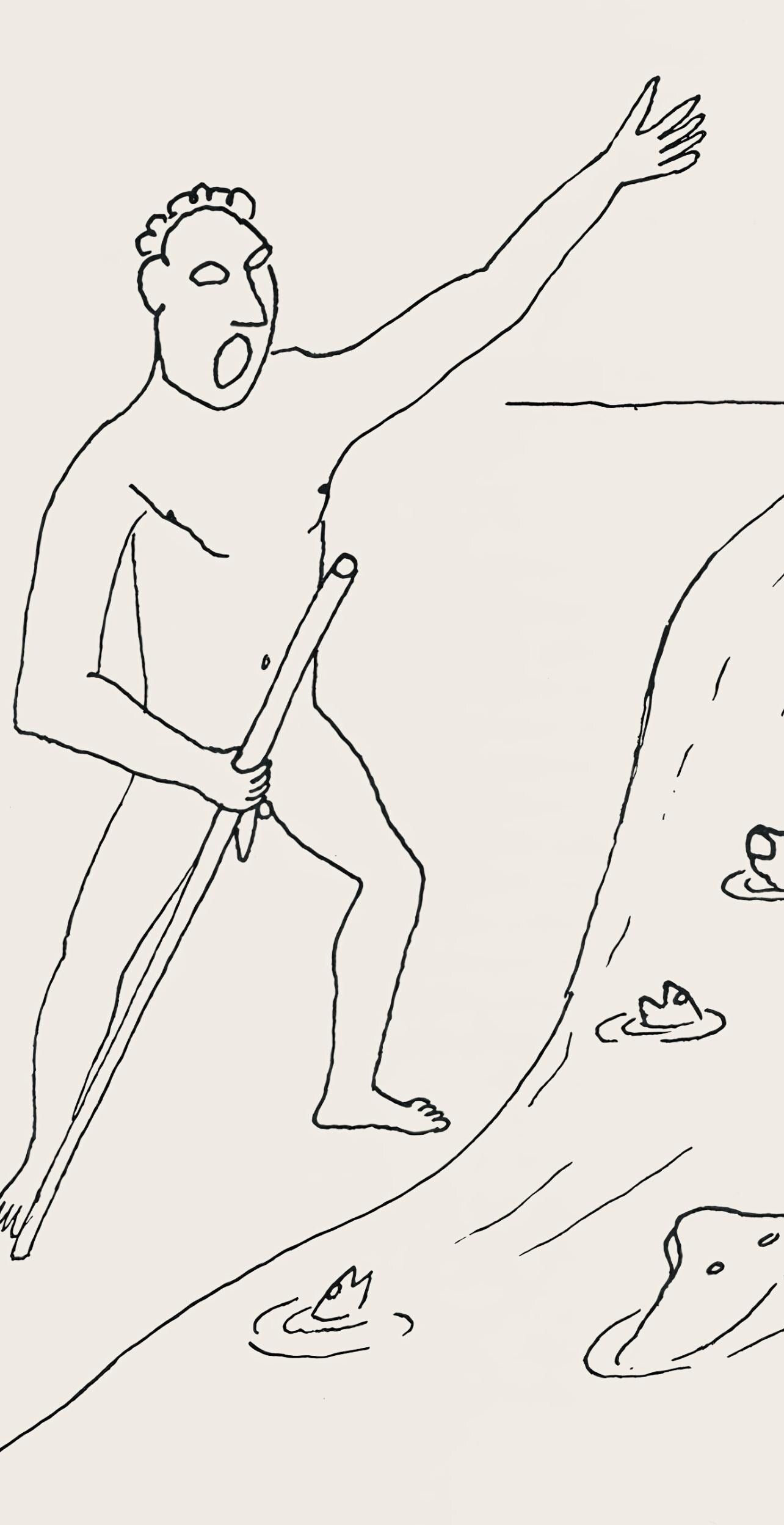 Alexander Calder, Composition, A Bestiary, Letterpress Print