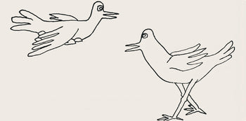 Alexander Calder, Composition, A Bestiary, Letterpress Print