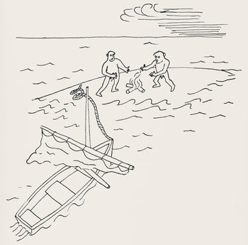 Alexander Calder, Composition, A Bestiary, Letterpress Print