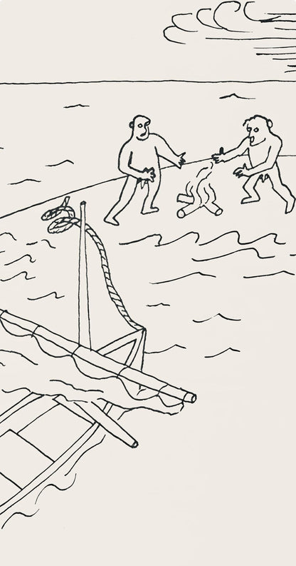 Alexander Calder, Composition, A Bestiary, Letterpress Print